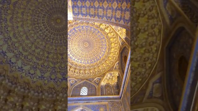 Интерьеры медресе Тилля-Кари смотреть онлайн