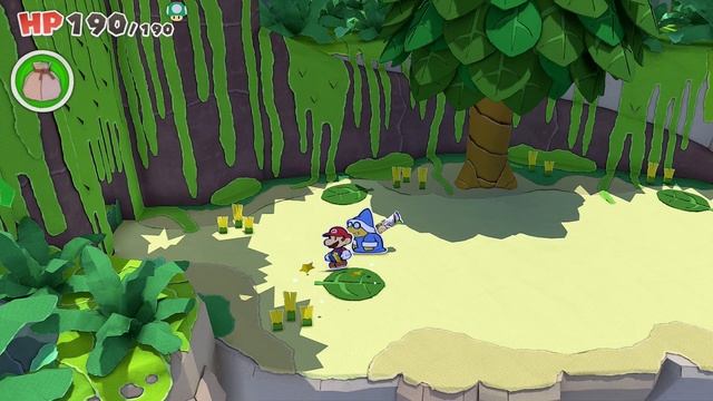 Spring of Jungle Mist 100% Collectibles Guide - Paper Mario: The Origami King смотреть онлайн