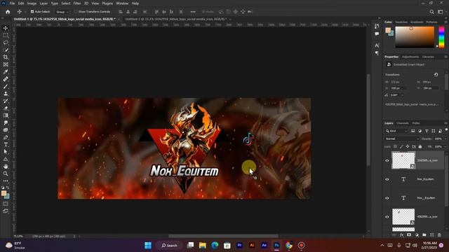 Gaming Banner Design Tutorial 2023 in Photoshop | Simple Way | Step by Step смотреть онлайн