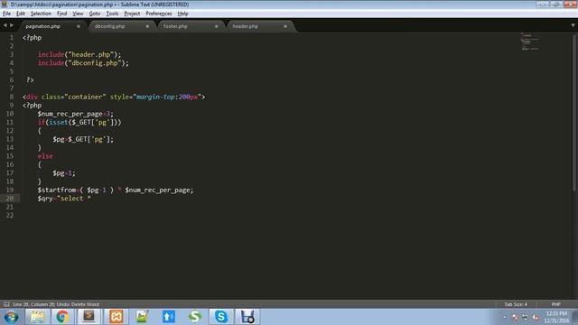 Creating Paging using PHP and MySQL | PHP Pagination | pagination in php смотреть онлайн