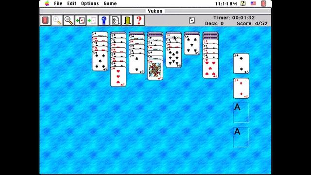 Apple Macintosh Longplay - America's Greatest Solitaire Games - Yukon смотреть онлайн