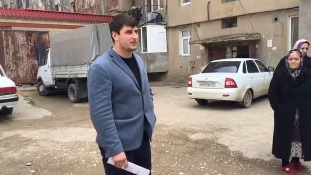 Обход дворовых территорий Каспийск Орджоникидзе 1, 1а и 1е смотреть онлайн