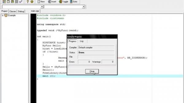 How to create your own DLL file - C/C++