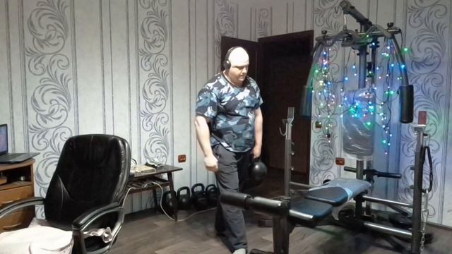 Гиря 16 кг. 100 повторений смотреть онлайн