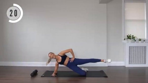 25 min BOOTY AND LEGS WORKOUT | With Dumbbells (And Without) | Strength x Pilates Blend