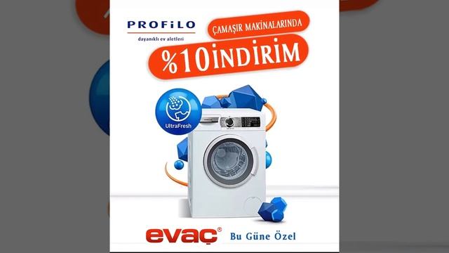 Profio Çamaşır Makinalarında %10 indirim смотреть онлайн
