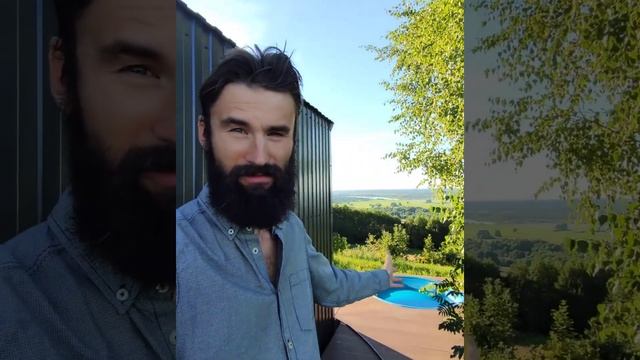 Обзор моей купели на террасе перед Барном смотреть онлайн