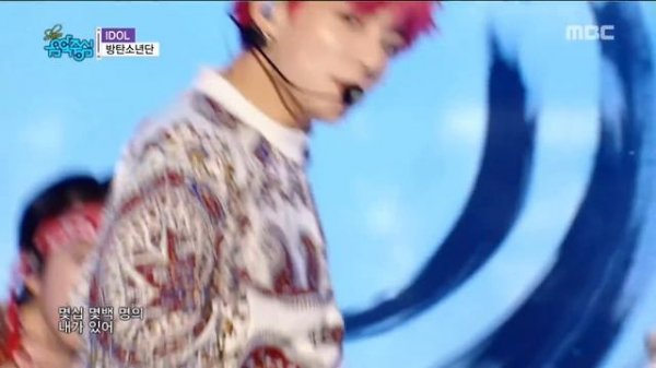 BTS -  IDOL, Show Music core 20180908