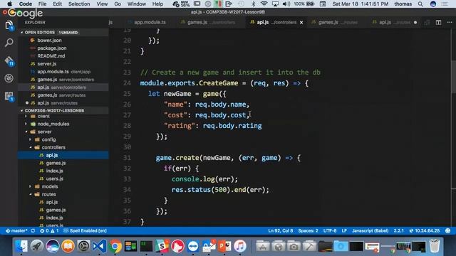COMP308 - W2017 - Lesson 9 - Part 1 - Broadcast смотреть онлайн