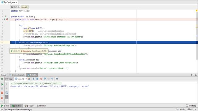 ? Java Try Catch Tutorial in Debug Style 2020 | Tutorial | Latest | Coding | Basic (BEST) ? смотреть онлайн