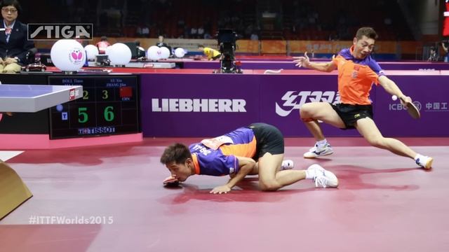 2015 World Table Tennis Championships Final Day - Daily Review Presented by Stiga смотреть онлайн