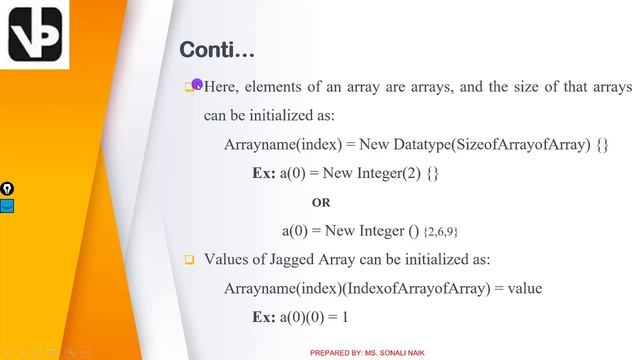 VB.NET L6-Unit:1 Multidimensional, Dynamic Array And Namespace смотреть онлайн