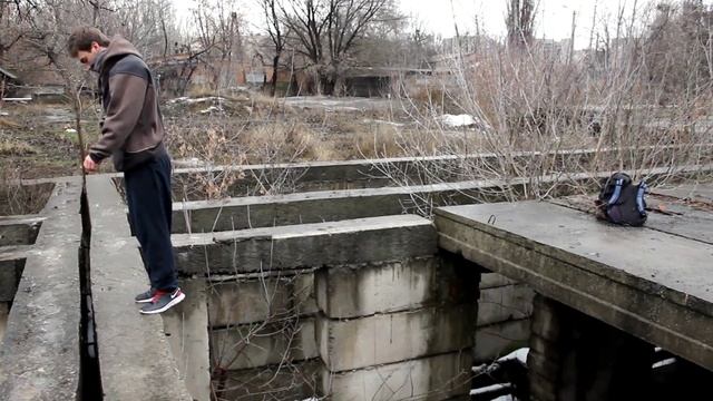 Никополь. Зима 2015 - 2016. Parkour & Street Acrobatics. смотреть онлайн