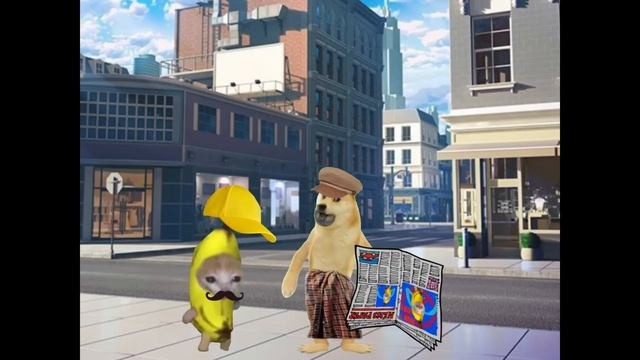 DON'T BITE MY PUPPY | Banana Cat Crying for Puppy | Happy Cat Funny Cartoon #38 смотреть онлайн