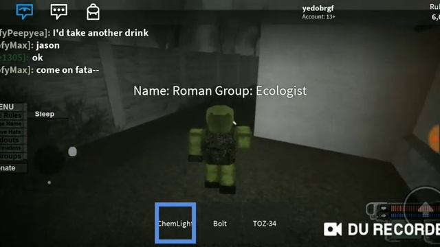 Roblox Whispers of the Zone 1 cepия за эколога смотреть онлайн