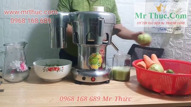 MÁY ÉP TRÁI CÂY CÔNG NGHIỆP INOX ÉP TỐT HOA QUẢ CỨNG CÀ RỐT | ÉP CÓC | ÉP ỔI | MrThuc.Com смотреть онлайн
