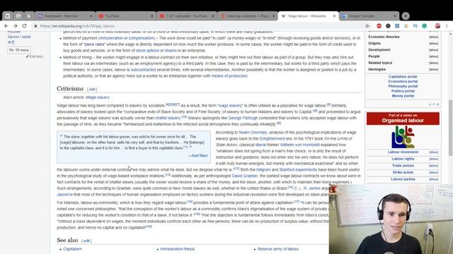 Wage labour | Retelling Wikipedia articles improves your English Speaking skills | #EJWiki 3 смотреть онлайн