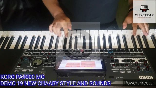 KORG PA1000 MG - DEMO 19 NEW CHAABY STYLE إيقاع شعبي جديد смотреть онлайн
