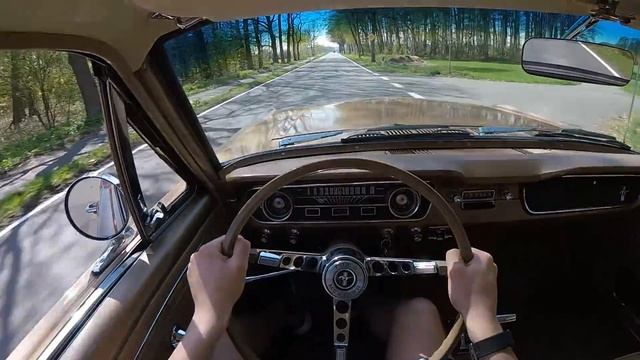 1964 1/2 Ford Mustang D-Code 4.7l V8 | COLD START & ACCELERATION | GoPro | Classic Car Ranch смотреть онлайн