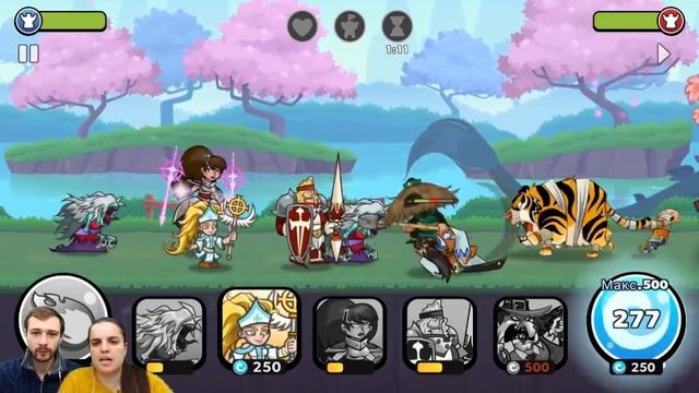 Новый Герой ПРоХоДиМЦа! БолтушкА Улучшает БАШНЮ! #276 - игра Tower Conquest смотреть онлайн