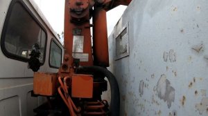 Замена масла в манипуляторе , кму в гидросистеме , в гидробаке!!!! ЮНИК , ТАДАНО!!!