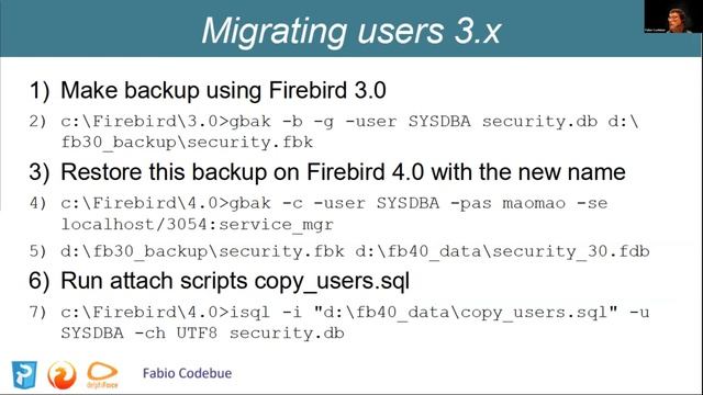 Delphi Day 2021: Talk #02 - Firebird 4: Guida alla migrazione смотреть онлайн