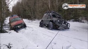 Весенний оффроуд и бездорожье для внедорожников УАЗ Джип Митцубиси 4х4 покатушка Трофи-лайф 2021