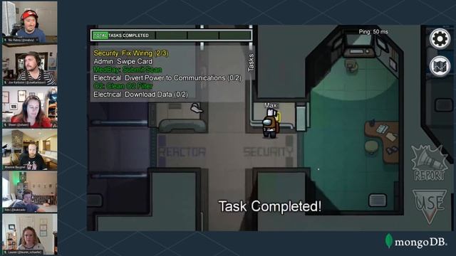Playing Among Us, Talking MongoDB смотреть онлайн