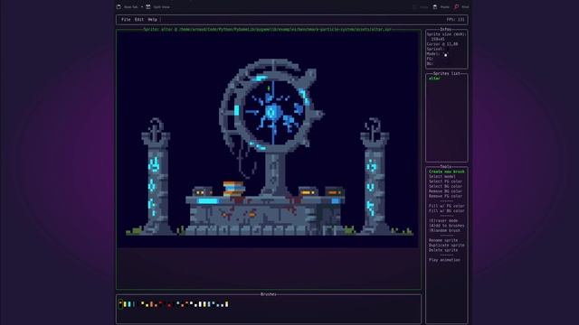 pygamelib v1.3.0 developer trailer - console game framework for Python смотреть онлайн