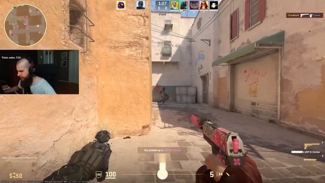 SHROUD SHOWS PERFECT 1 TAPS IN CS2! S1MPLE BEST AIM ON COUNTER-STRIKE 2! Twitch Clips смотреть онлайн