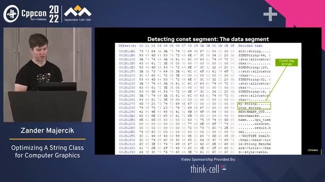 Optimizing A String Class for Computer Graphics in Cpp - Zander Majercik, Morgan McGuire CppCon 22 смотреть онлайн