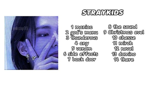 Straykids Playlist Song (2018-2023) СтрэйКидс плейлист песен