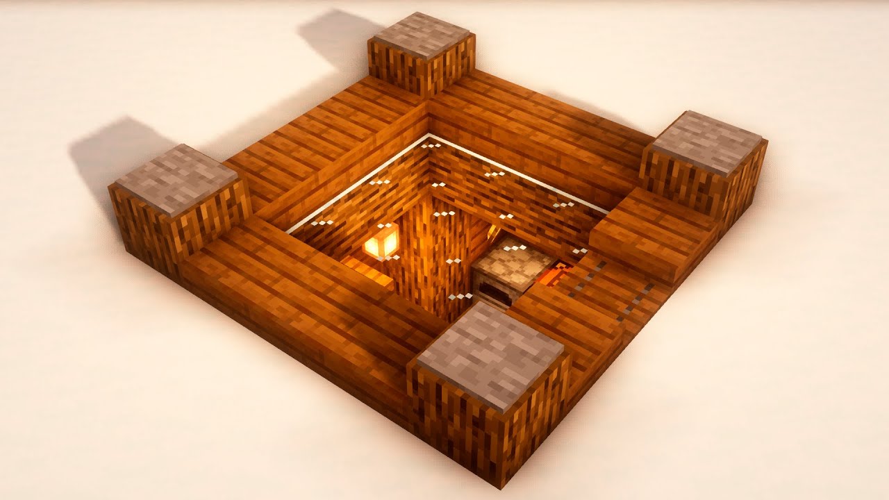 КАК ПОСТРОИТЬ ПОДЗЕМНЫЙ ДОМ В МАЙНКРАФТ! смотреть онлайн