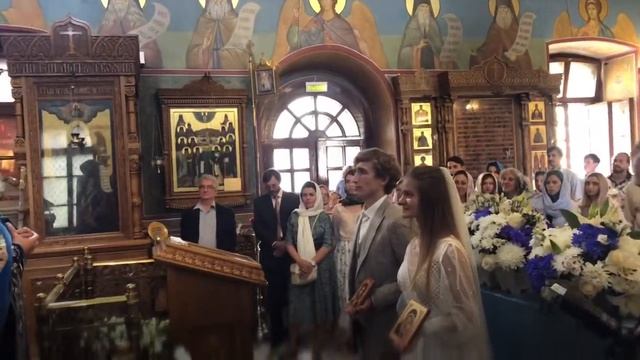 ?? Венчание Паши и Ани в Храме Петра и Павла смотреть онлайн