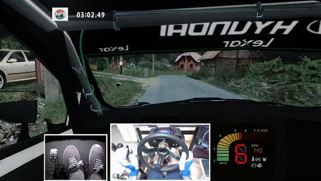 Richard Burns Rally - Hyundai i20 coupe WRC 2017 | Semetin 2009 | Steering Wheel Gameplay [4K] смотреть онлайн