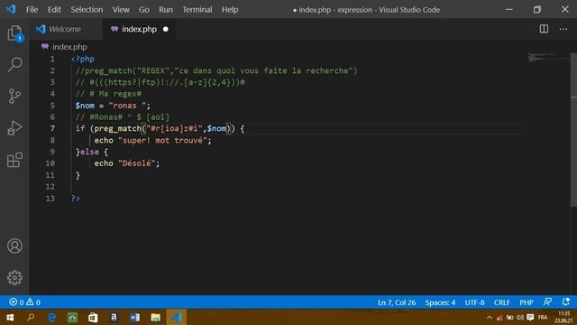 Débuter le web avec du PHP(& MySQL) chap 28.Les expression régulière _1 смотреть онлайн