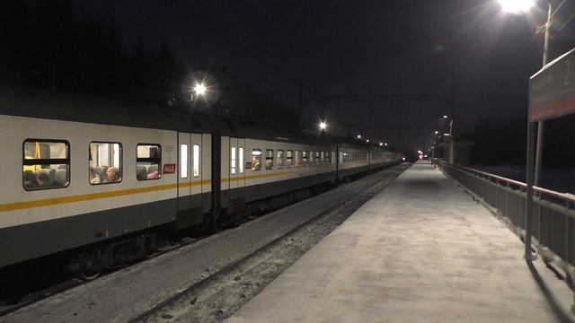 Электропоезд ЭП2Д-0067 ЦППК платформа Часцовская смотреть онлайн