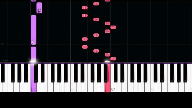 Stranger Things Main Theme (Medium Piano Tutorial) смотреть онлайн