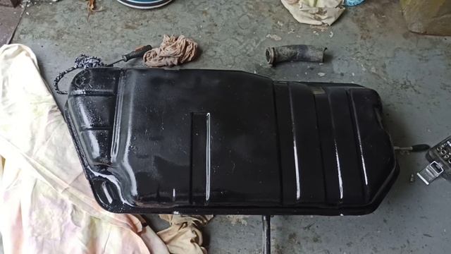 Как я бак чистил .Как очистить бензобак.Способы смотреть онлайн