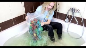 100 + БОМБОЧЕК ДЛЯ ВАННЫ | БОЛЬШОЙ БУМ! ВАННА ЧЕЛЛЕНДЖ