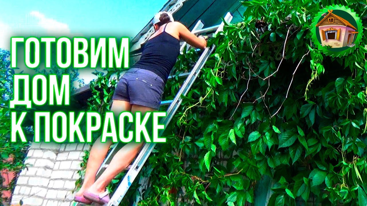 Дом в деревне с чистым фасадом. Готовим Дом к Покраске. Делаем Летний Душ. 28 серия смотреть онлайн