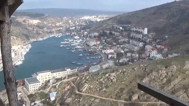 Балаклава. Вид с крепости Чембало смотреть онлайн