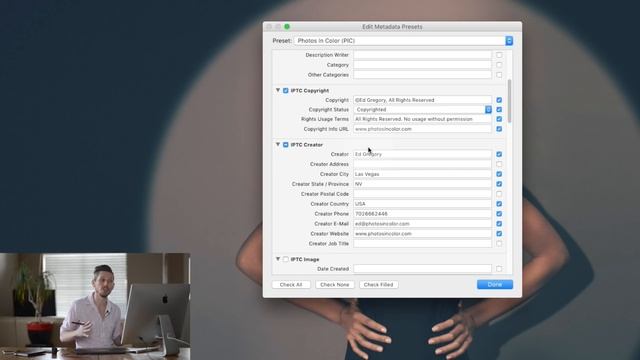 Lightroom 6 Tutorial - How to Copyright photos in Lightroom CC смотреть онлайн