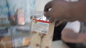 На пенсию купила продукты, показываю свой продуктовый эконом-набор на апрель 2022 года.mp4