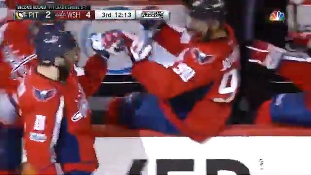 НХЛ 16-17 Play-off 5-ая шайба Овечкина 06.05.17 смотреть онлайн