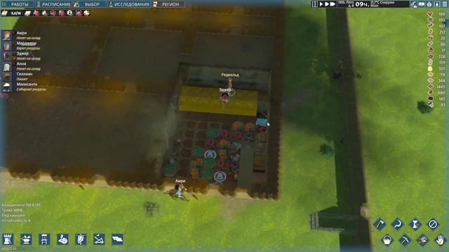 ? Прохождение Going Medieval #3 - Запертый торговец и расширение подвала - Симулятор средневековья