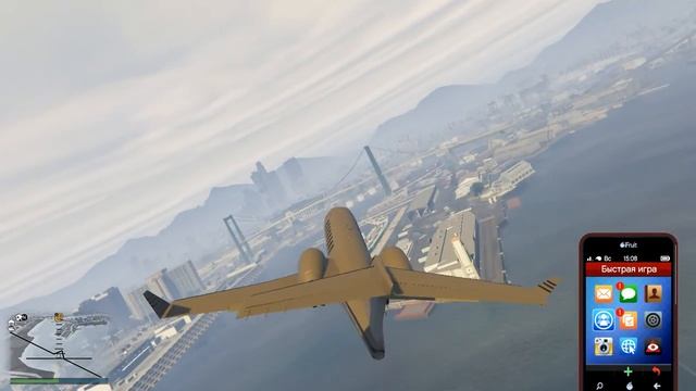 GTA ONLINE►ОБЗОР НА САМЫЙ ДОРОГОЙ САМОЛЁТ ЗА 10000000$►Luxor Delux смотреть онлайн