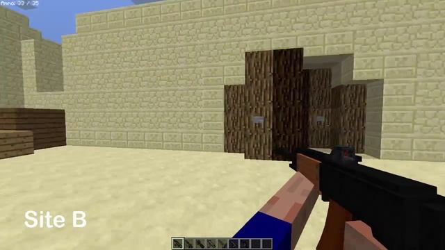 Dust II CS:GO In Minecraft + Download