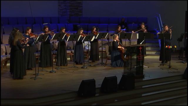Бьет метель в лицо - оркестр скрипок