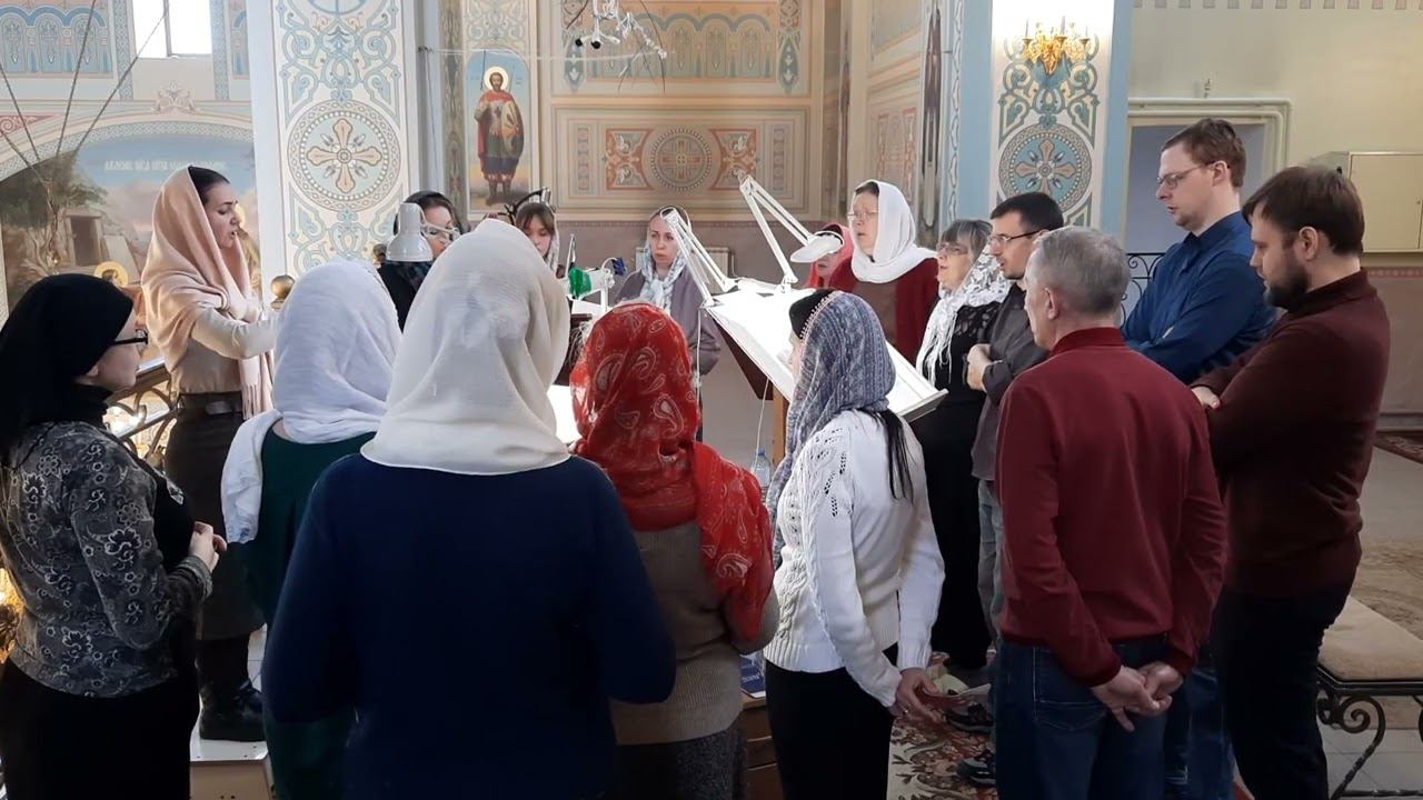 Ектения просительная (Киевская). Регент Екатерина Артюхова. смотреть онлайн